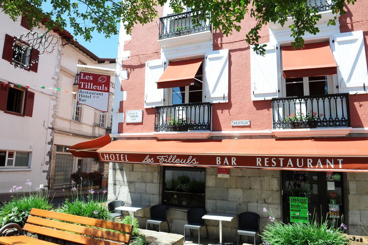 Hotel Les Tilleuls Hasparren Dış mekan fotoğraf